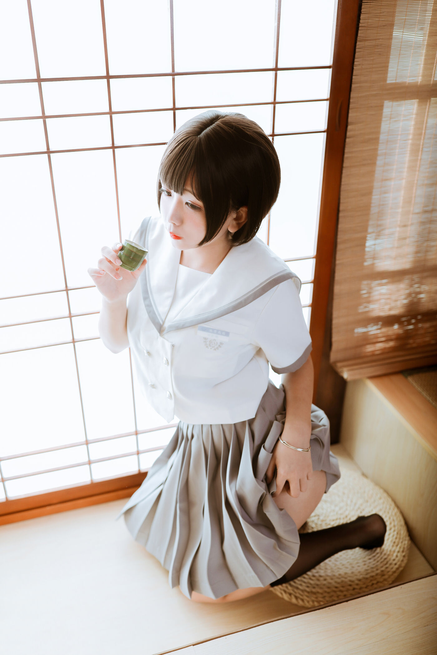 日奈娇 NO.010 和风jk[50P]插图6